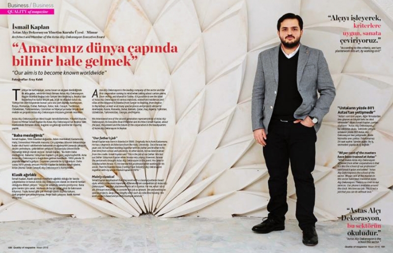 Amacımız dünya çapında bilinir hale gelmek